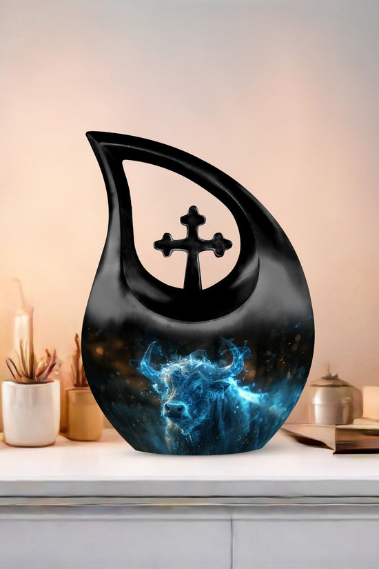 Bull Urns For Ashes - Urn For Human Ashes For Men