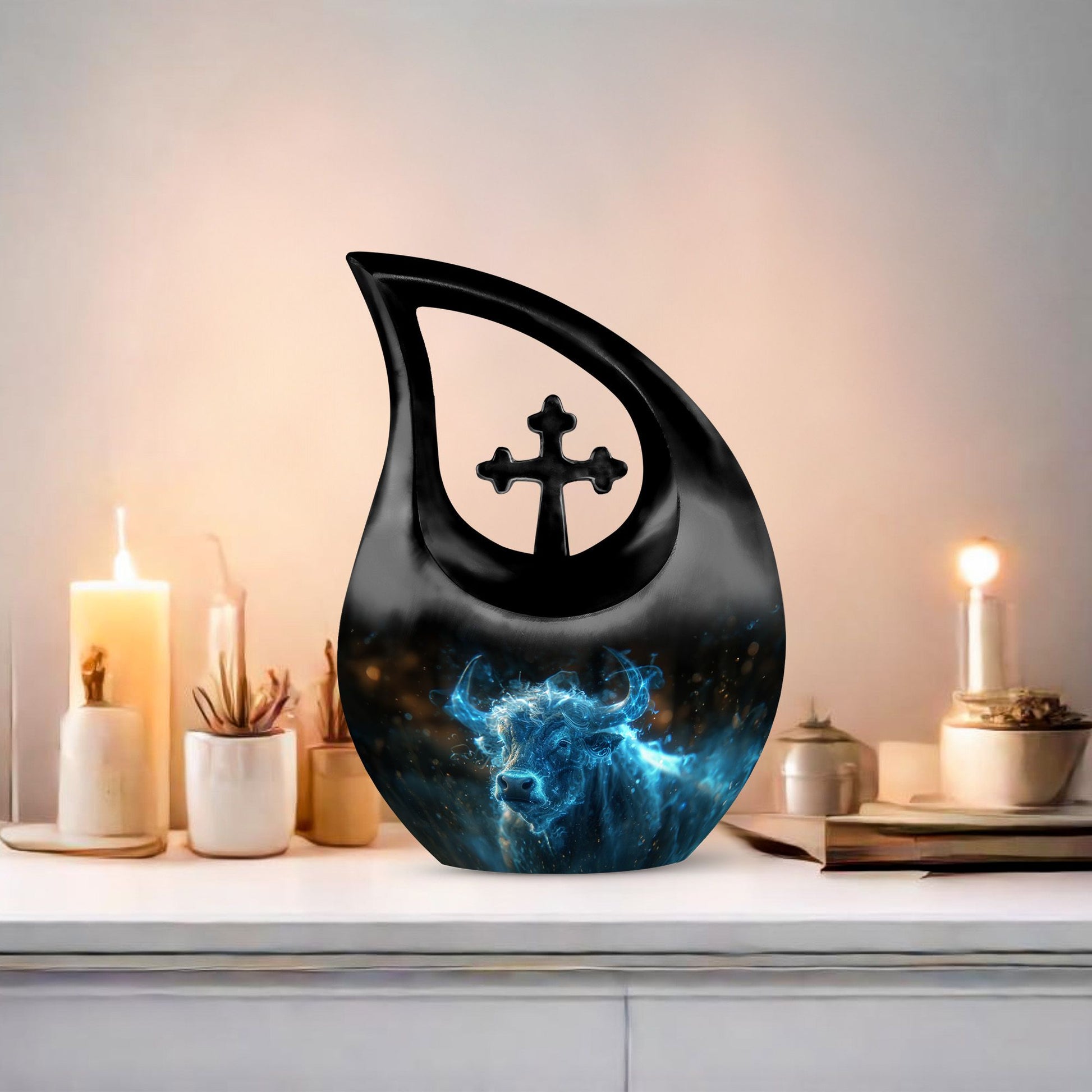 Bull Urns For Ashes - Urn For Human Ashes For Men