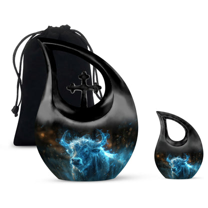 Bull Urns For Ashes - Urn For Human Ashes For Men