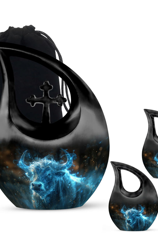Bull Urns For Ashes - Urn For Human Ashes For Men
