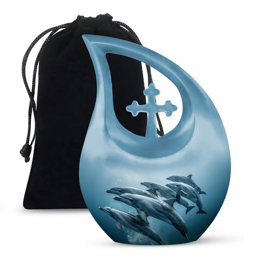 Dolphin Urns For Ashes - Urns Cremation Ashes Female