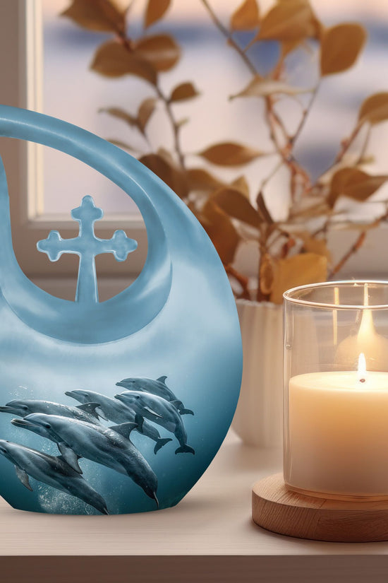 Dolphin Urns For Ashes - Urns Cremation Ashes Female