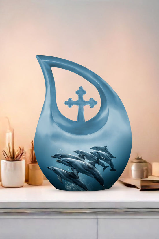 Dolphin Urns For Ashes - Urns Cremation Ashes Female
