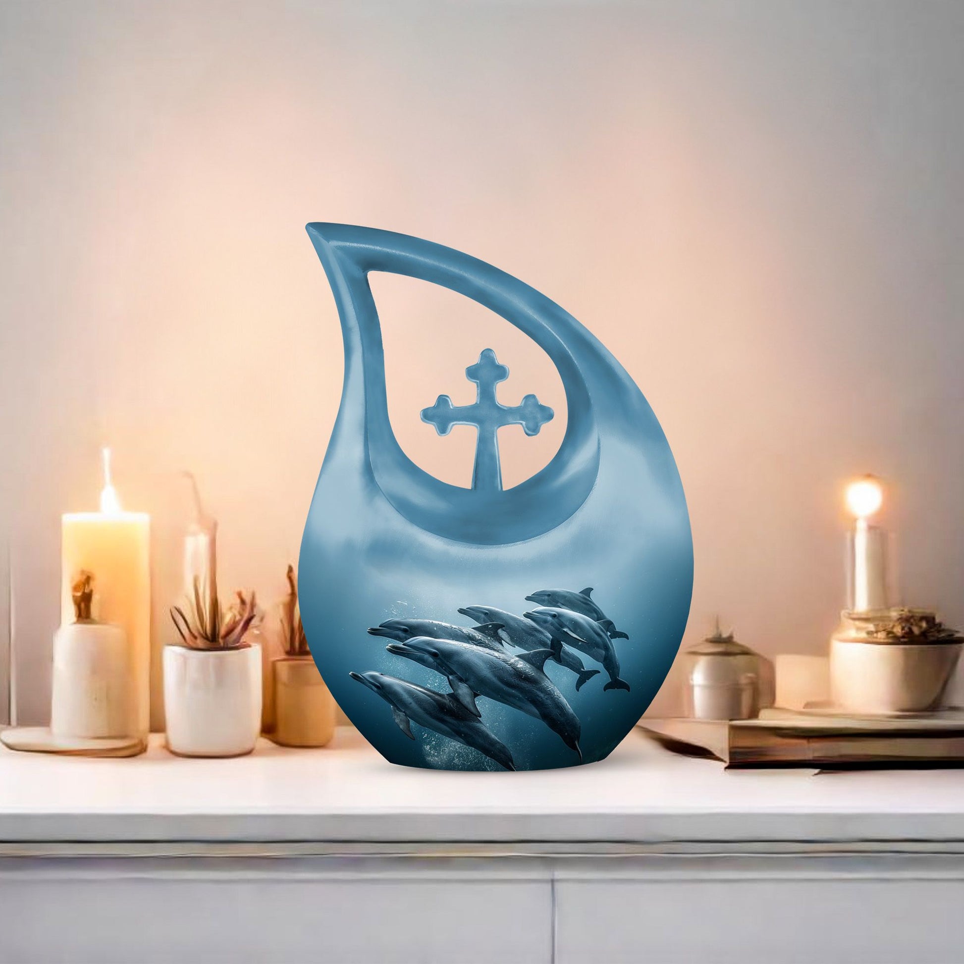 Dolphin Urns For Ashes - Urns Cremation Ashes Female