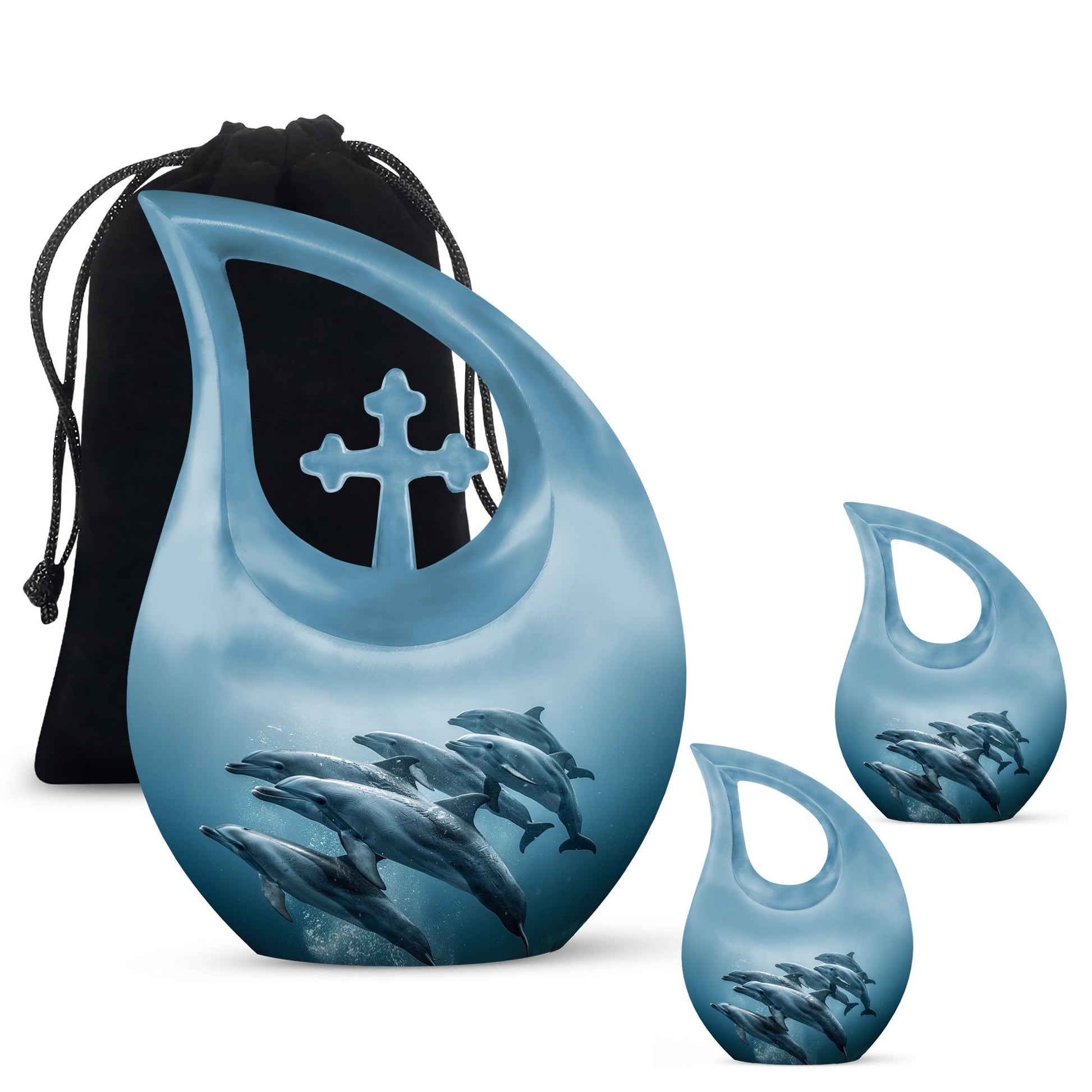 Dolphin Urns For Ashes - Urns Cremation Ashes Female