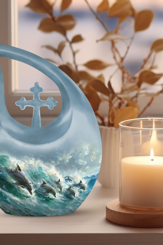 Dolphin Urns For Ashes - Cremation Urns Adult Males