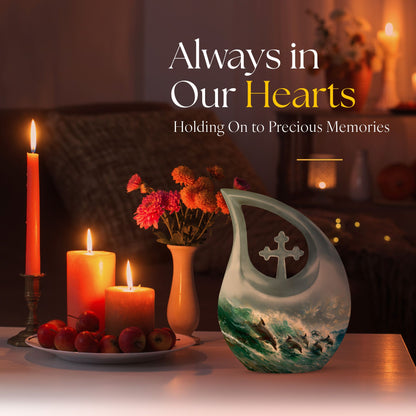 Dolphin Urns For Ashes - Cremation Urns Adult Males