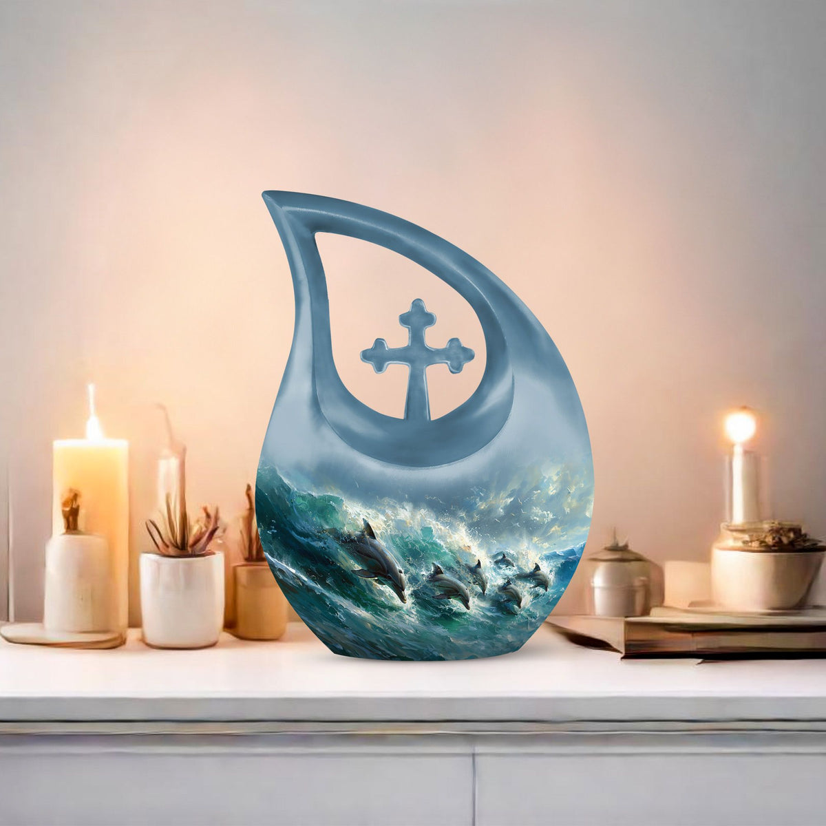 Dolphin Urns For Ashes - Cremation Urns Adult Males