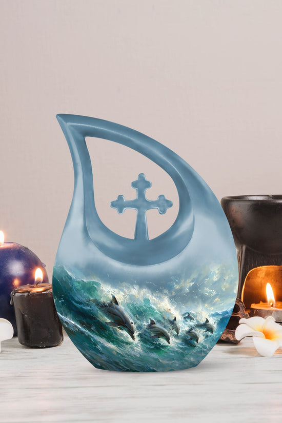 Dolphin Urns For Ashes - Cremation Urns Adult Males