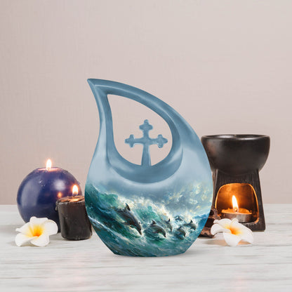Dolphin Urns For Ashes - Cremation Urns Adult Males