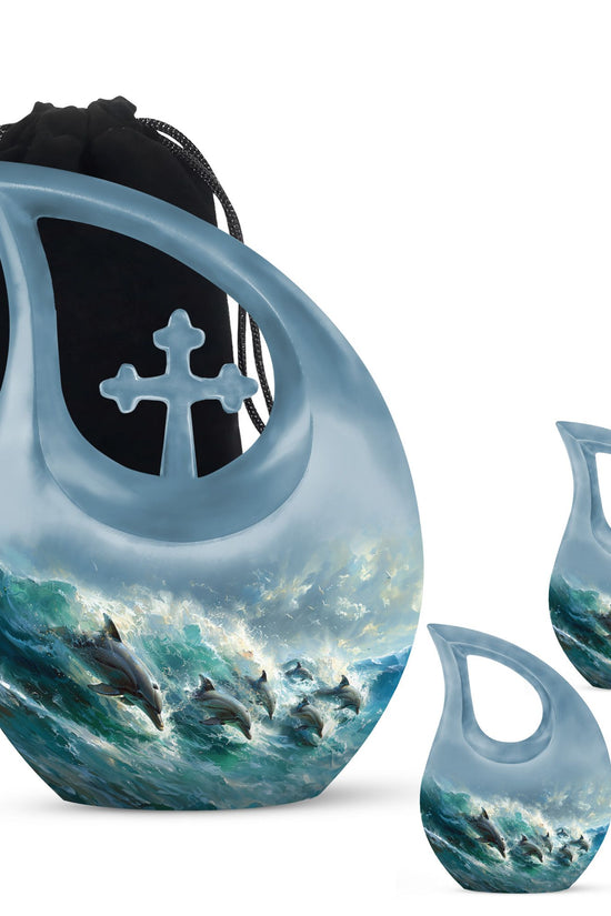 Dolphin Urns For Ashes - Cremation Urns Adult Males