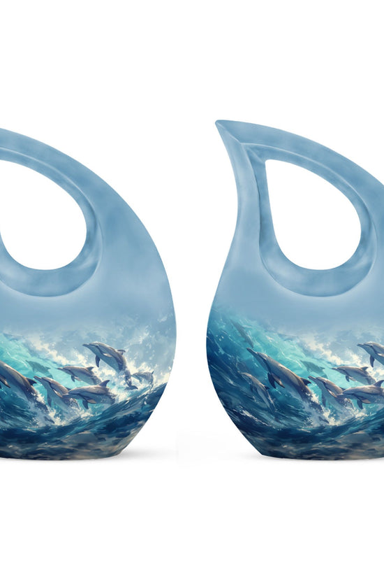 Dolphin Urns For Ashes - Burial Urns Adult Female