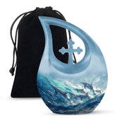 Dolphin Urns For Ashes - Burial Urns Adult Female