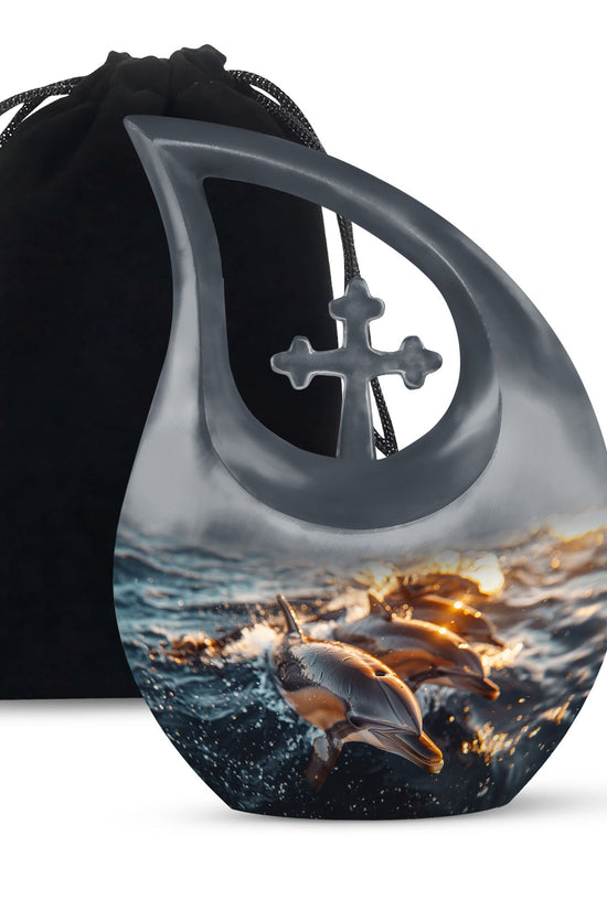 Dolphin Urns For Ashes - Mini Urns For Human Ashes Adult Male