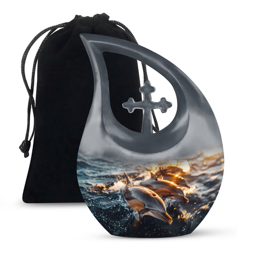 Dolphin Urns For Ashes - Mini Urns For Human Ashes Adult Male