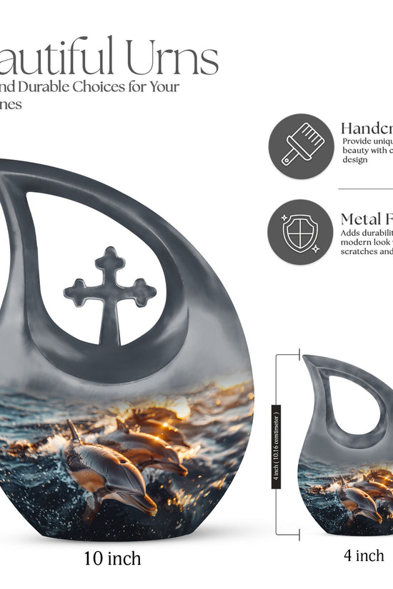 Dolphin Urns For Ashes - Mini Urns For Human Ashes Adult Male