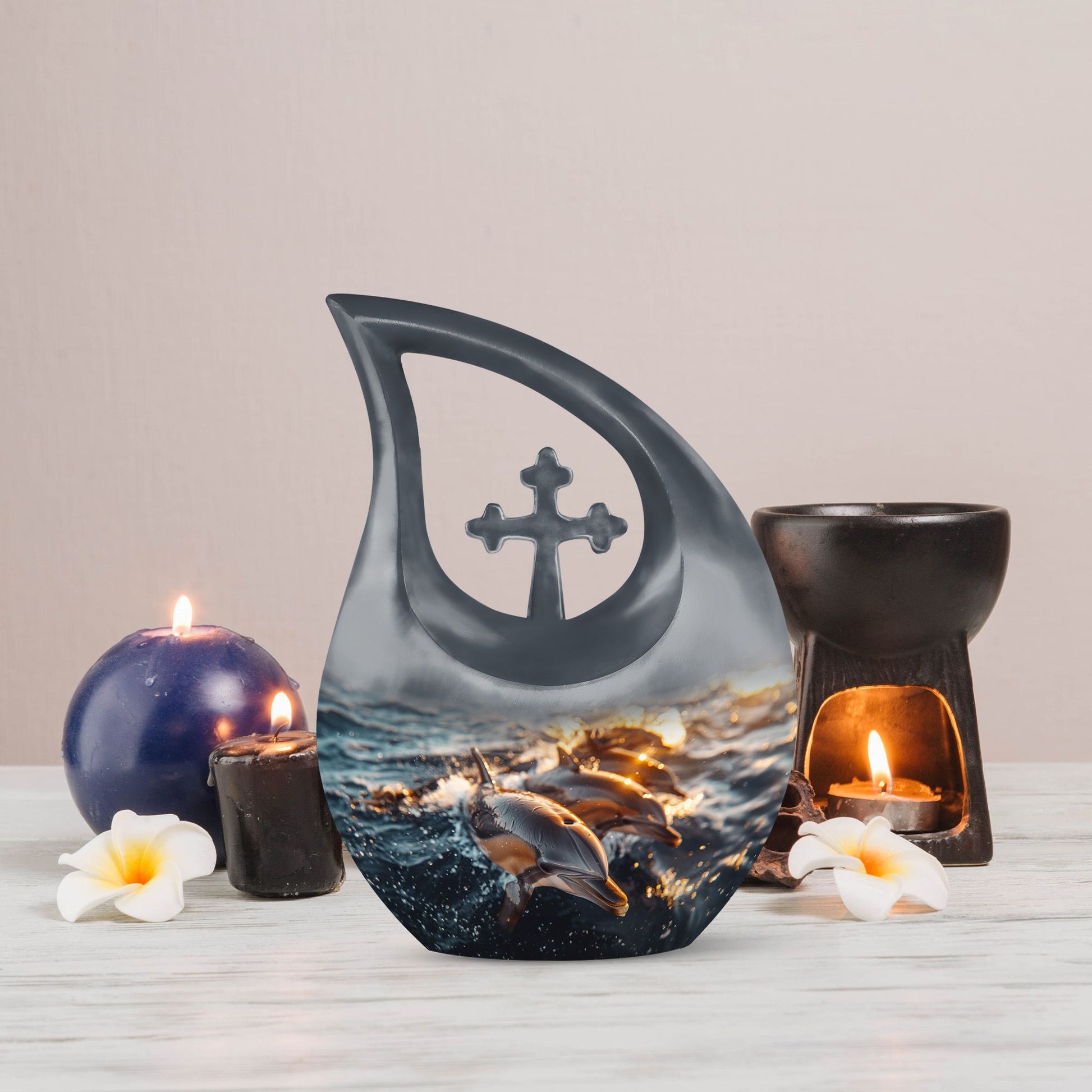 Dolphin Urns For Ashes - Mini Urns For Human Ashes Adult Male