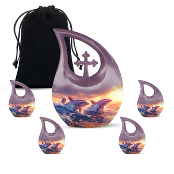 Large Urn With 4 Keepsake