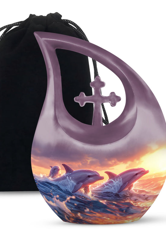 Dolphin Urns For Ashes - Urn Female Adult