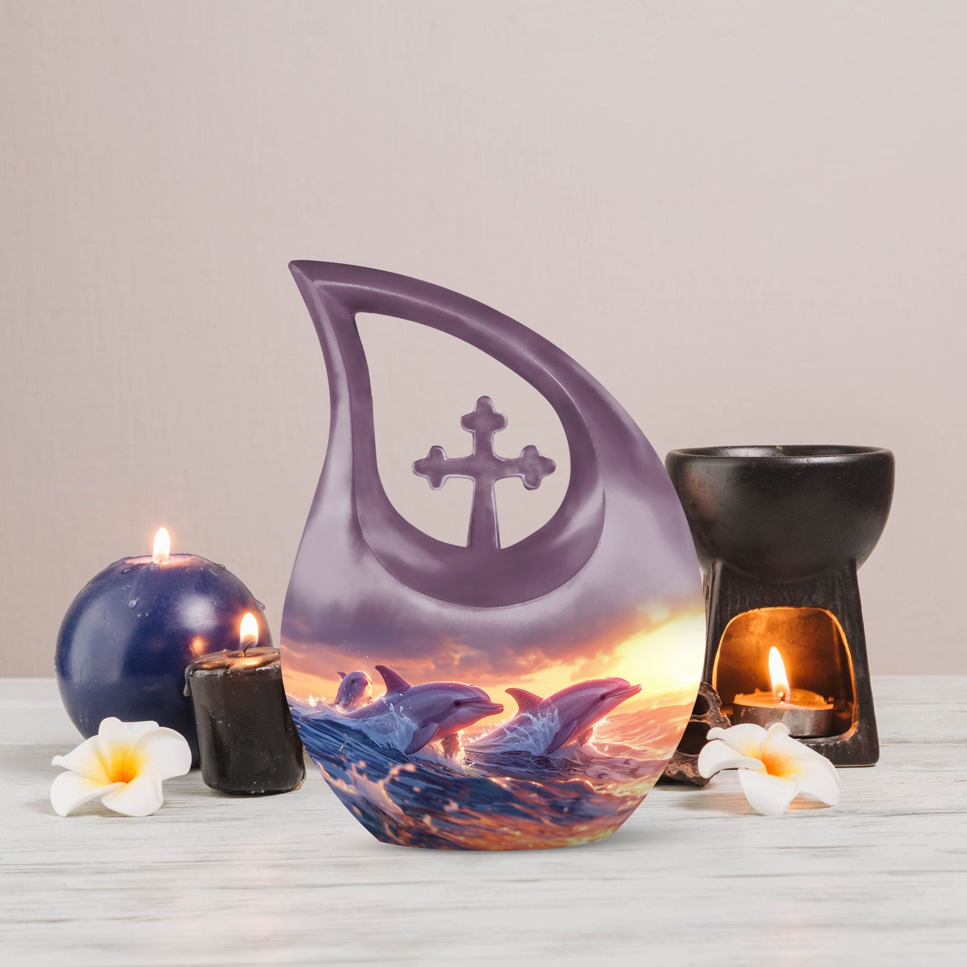 Dolphin Urns For Ashes - Urn Female Adult