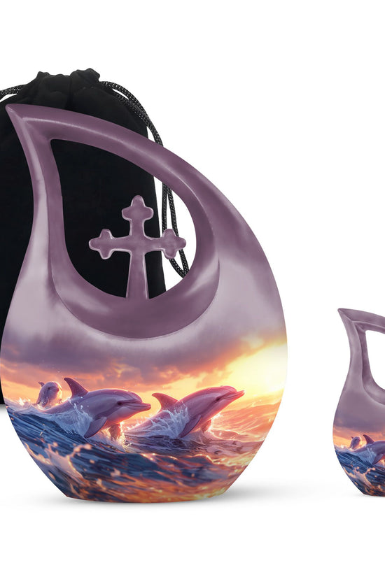 Dolphin Urns For Ashes - Urn Female Adult