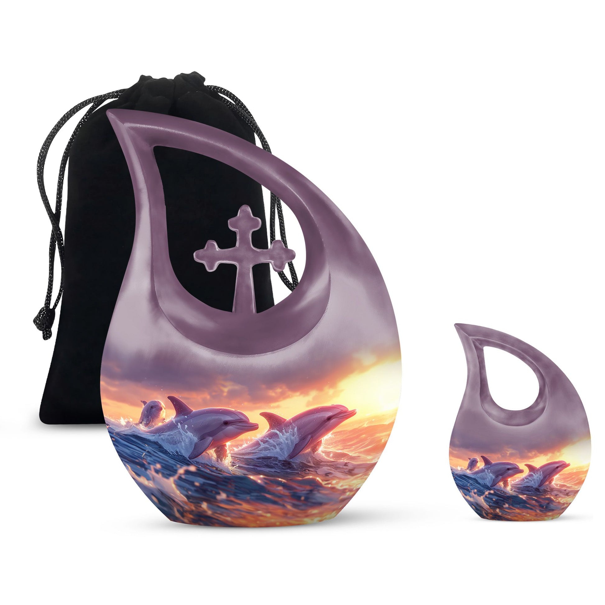 Dolphin Urns For Ashes - Urn Female Adult