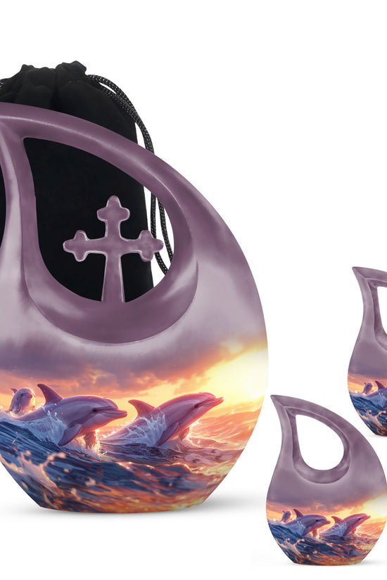 Dolphin Urns For Ashes - Urn Female Adult