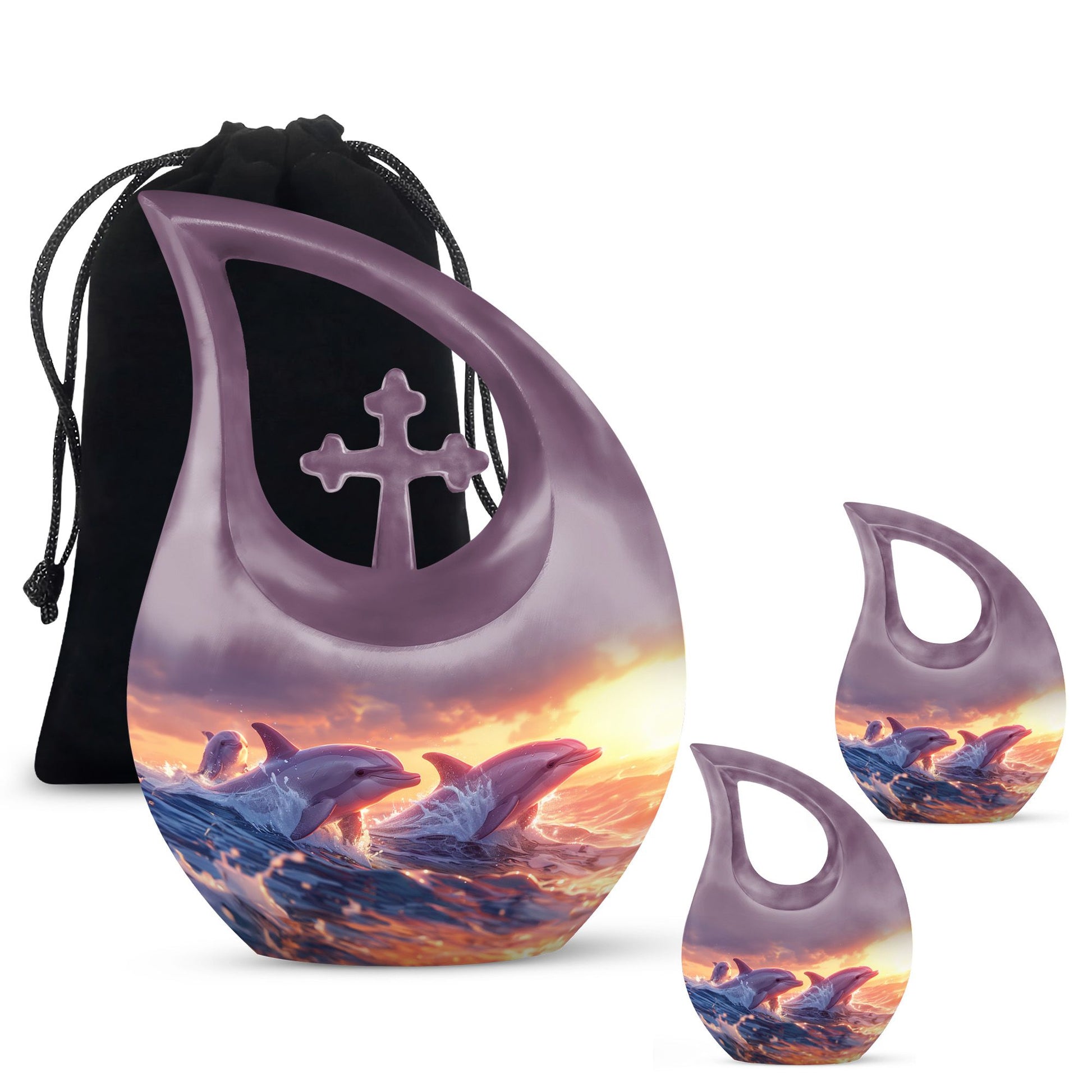 Dolphin Urns For Ashes - Urn Female Adult