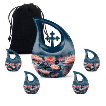 Large Urn With 4 Keepsake