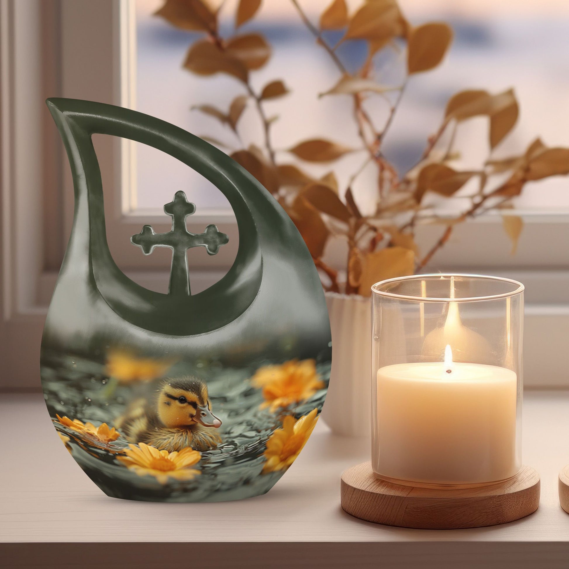 Duck Urns For Ashes - Adult Female Urn