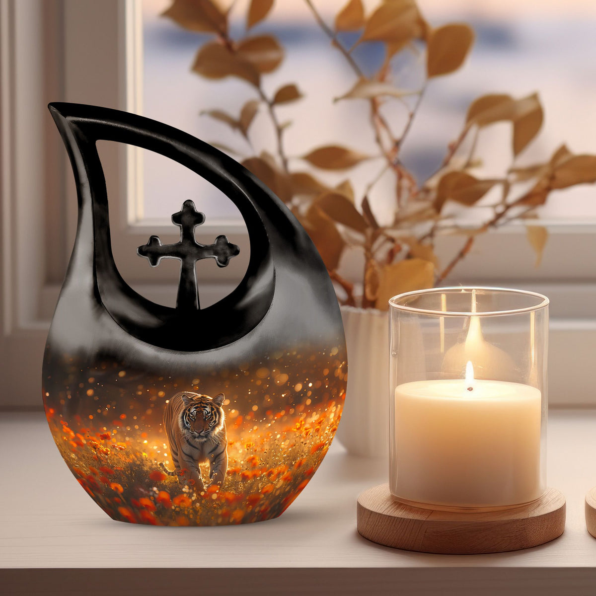 Tiger Urns For Ashes - Funeral Urns For Human Ashes