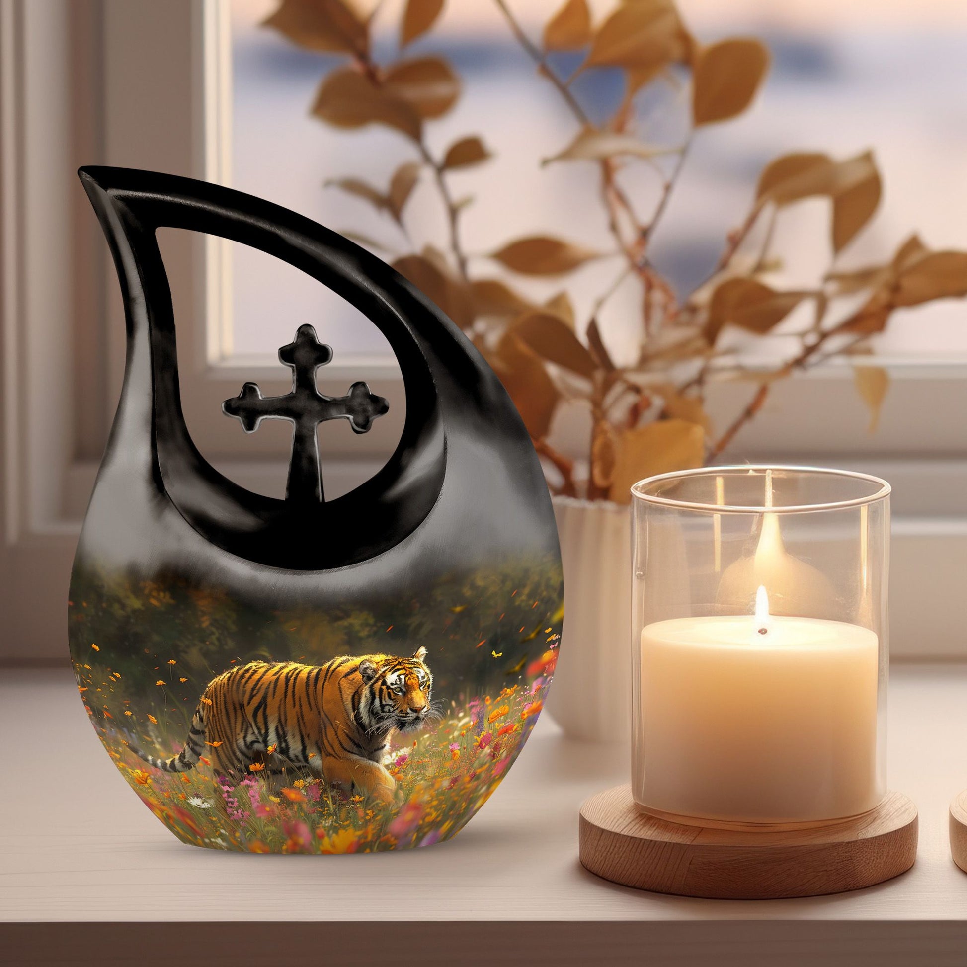Tiger Urns For Ashes - Funeral Urns For Adult Ashes Women