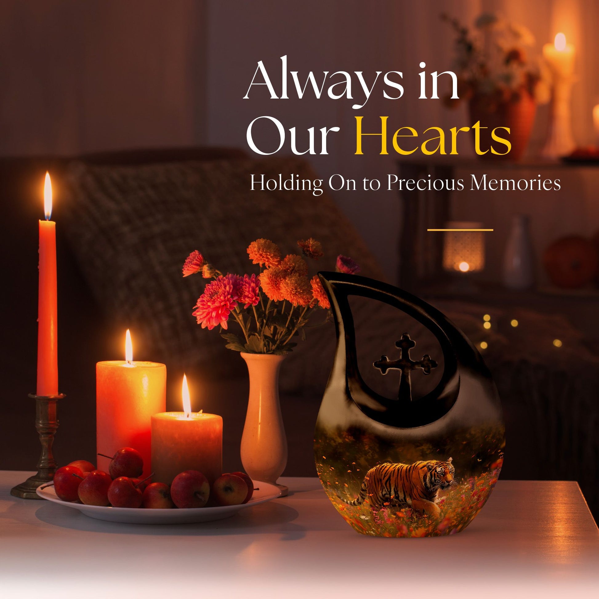 Tiger Urns For Ashes - Funeral Urns For Adult Ashes Women