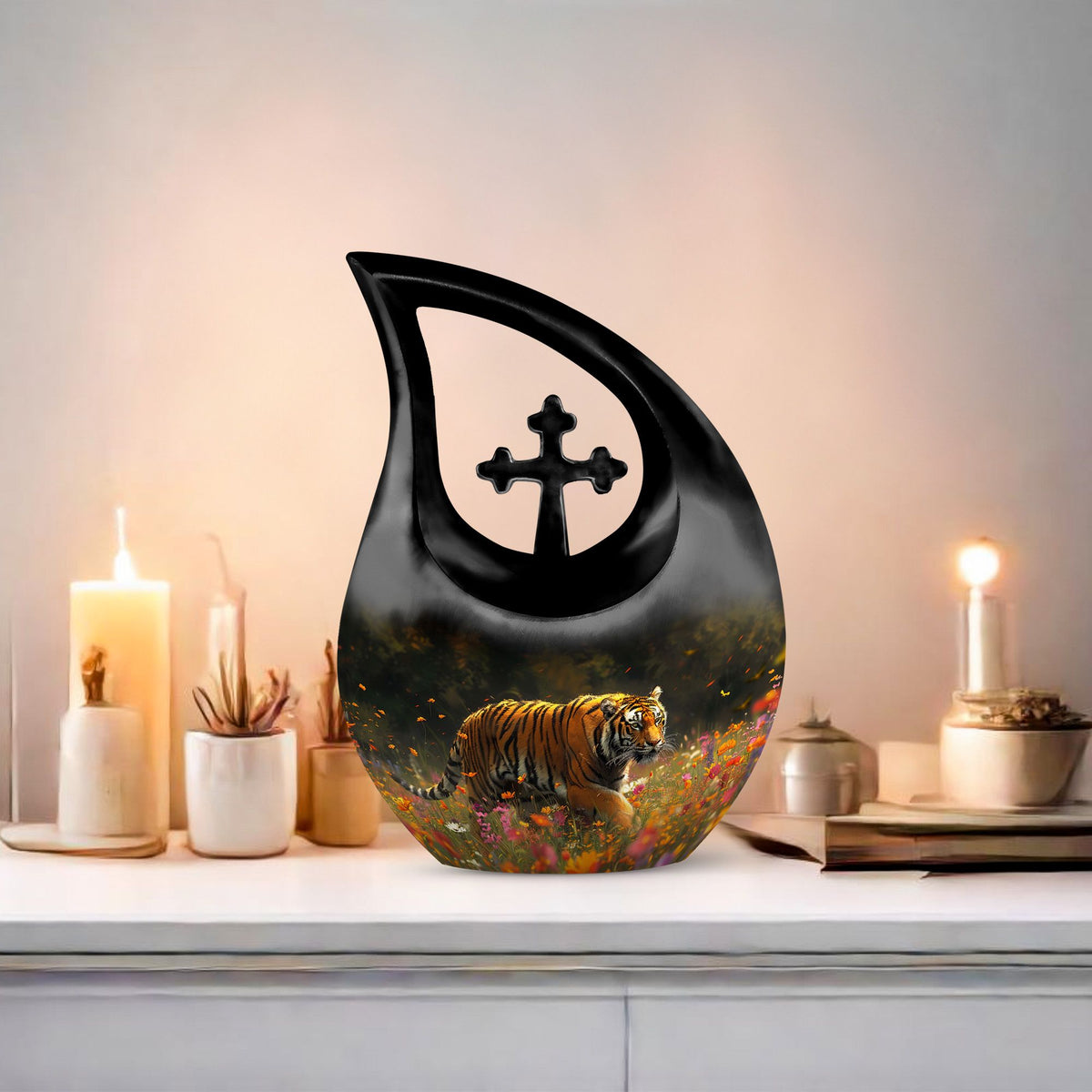 Tiger Urns For Ashes - Funeral Urns For Adult Ashes Women