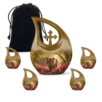 Large Urn With 4 Keepsake