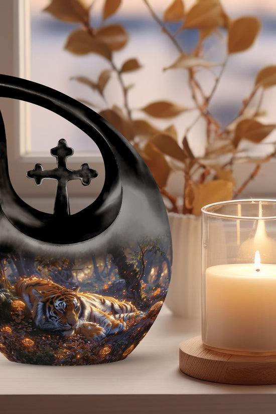 Tiger Urns For Ashes - Funeral Urn - Memorial Urn