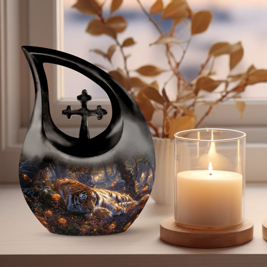 Tiger Urns For Ashes - Funeral Urn - Memorial Urn