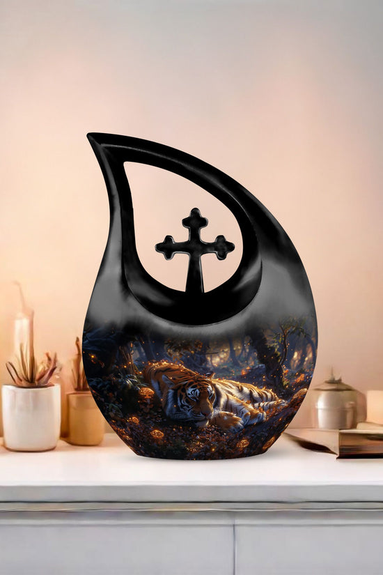 Tiger Urns For Ashes - Funeral Urn - Memorial Urn