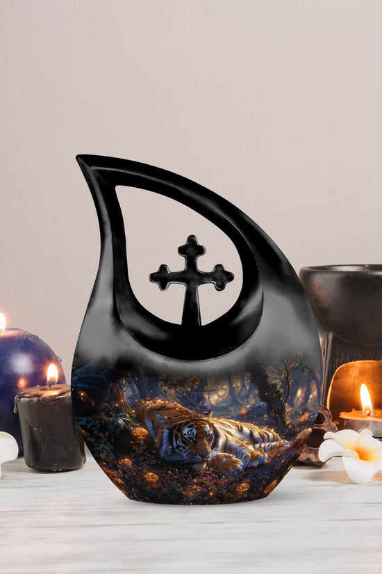 Tiger Urns For Ashes - Funeral Urn - Memorial Urn