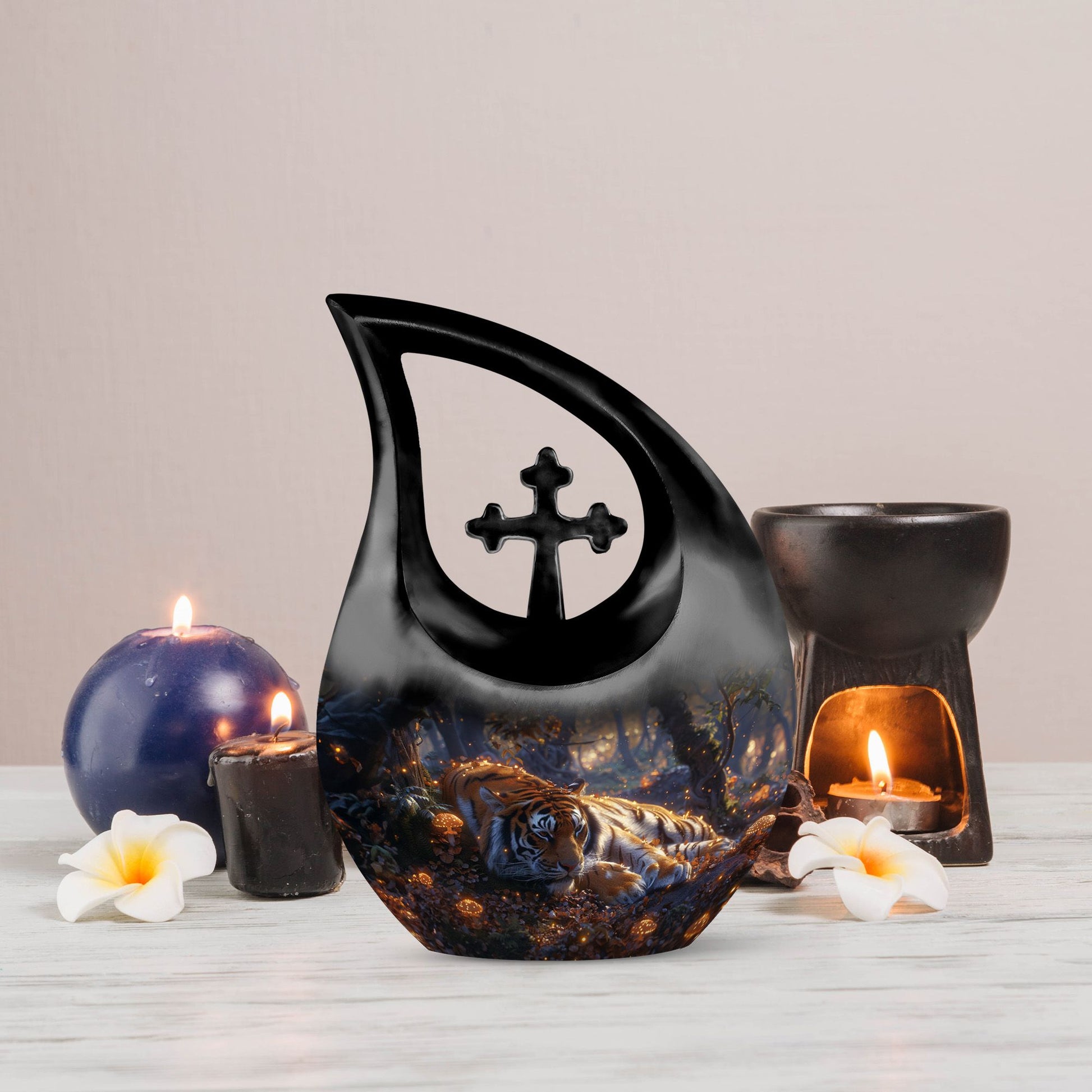 Tiger Urns For Ashes - Funeral Urn - Memorial Urn