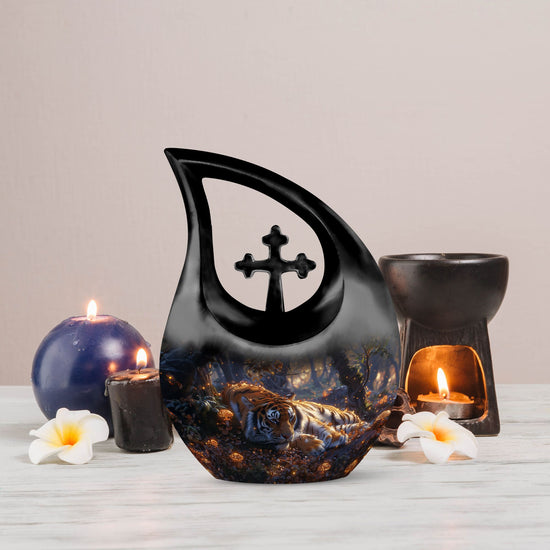 Tiger Urns For Ashes - Funeral Urn - Memorial Urn