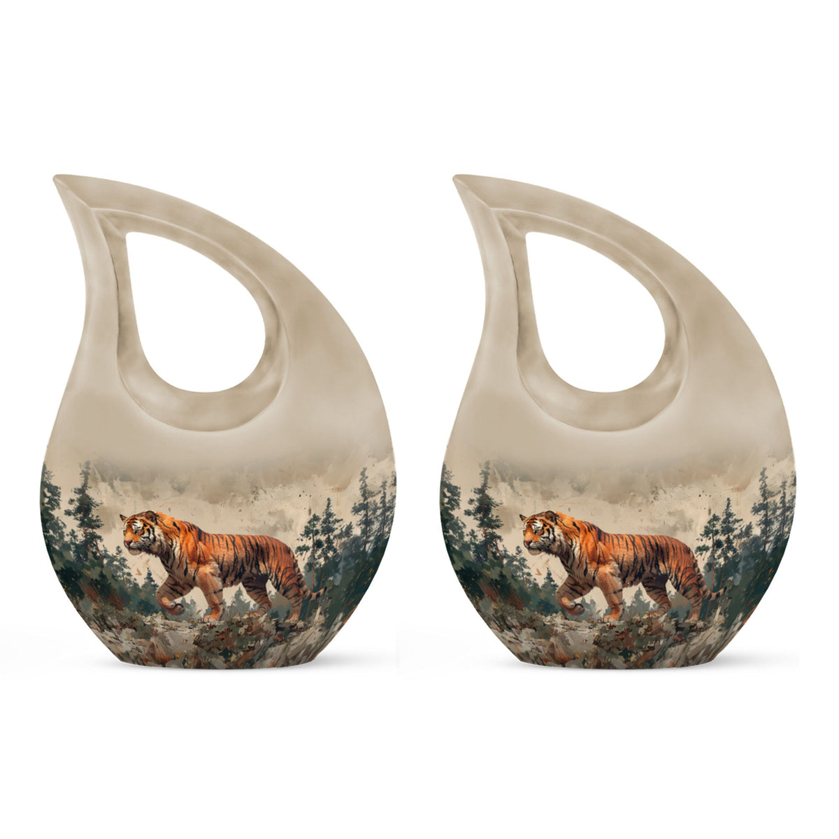 Tiger Urns For Ashes - Funeral Urns For Adult Ashes