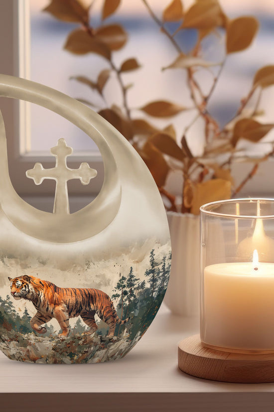 Tiger Urns For Ashes - Funeral Urns For Adult Ashes