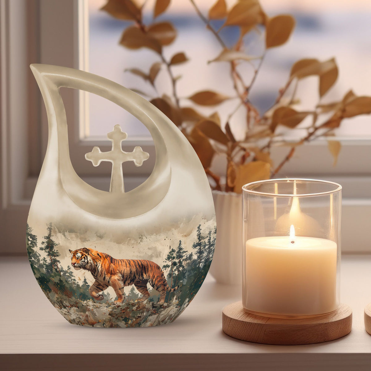 Tiger Urns For Ashes - Funeral Urns For Adult Ashes