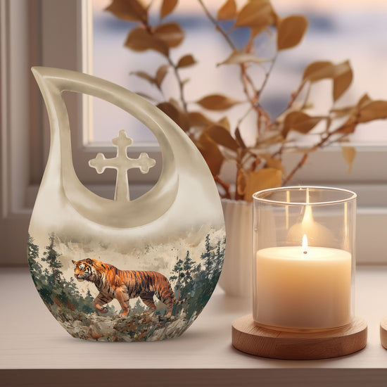 Tiger Urns For Ashes - Funeral Urns For Adult Ashes