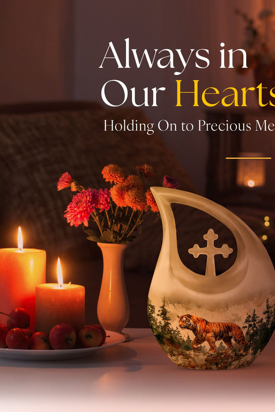 Tiger Urns For Ashes - Funeral Urns For Adult Ashes