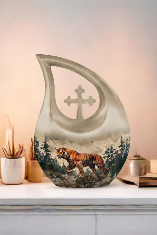 Tiger Urns For Ashes - Funeral Urns For Adult Ashes