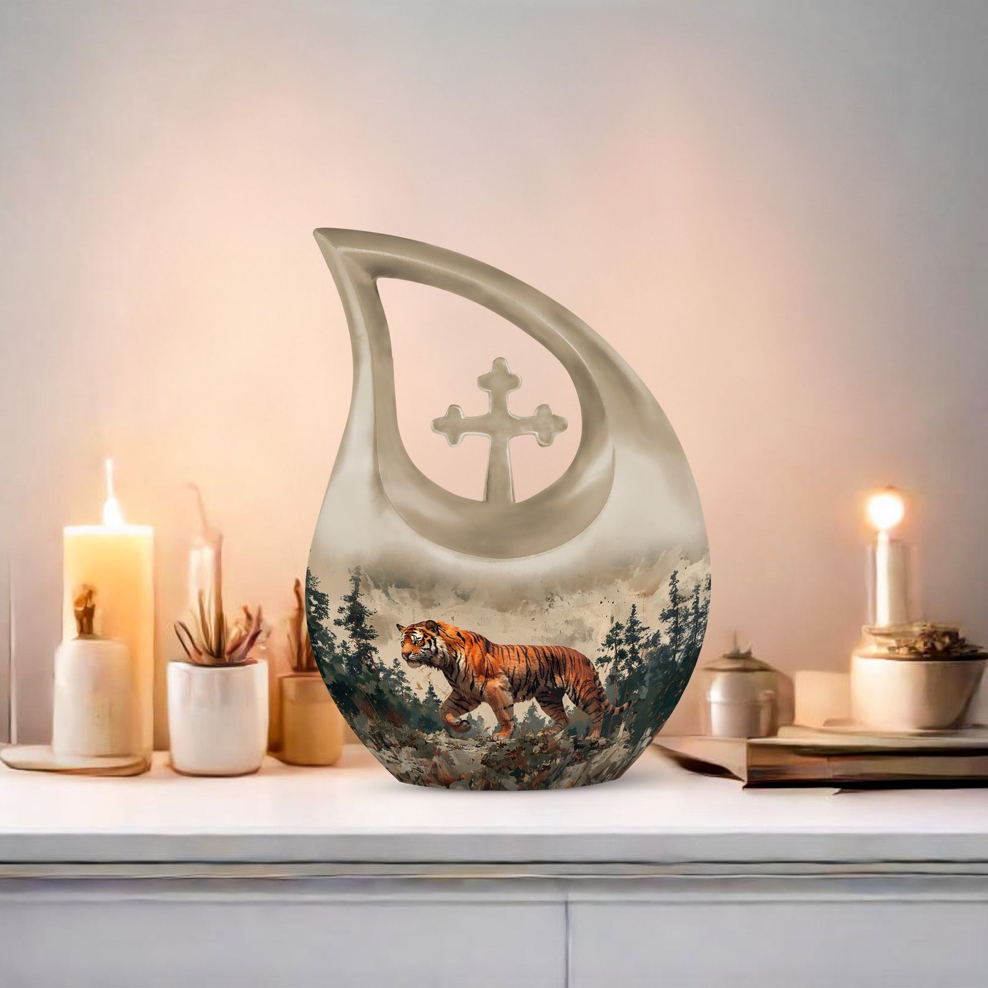 Tiger Urns For Ashes - Funeral Urns For Adult Ashes