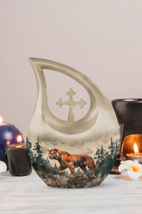 Tiger Urns For Ashes - Funeral Urns For Adult Ashes