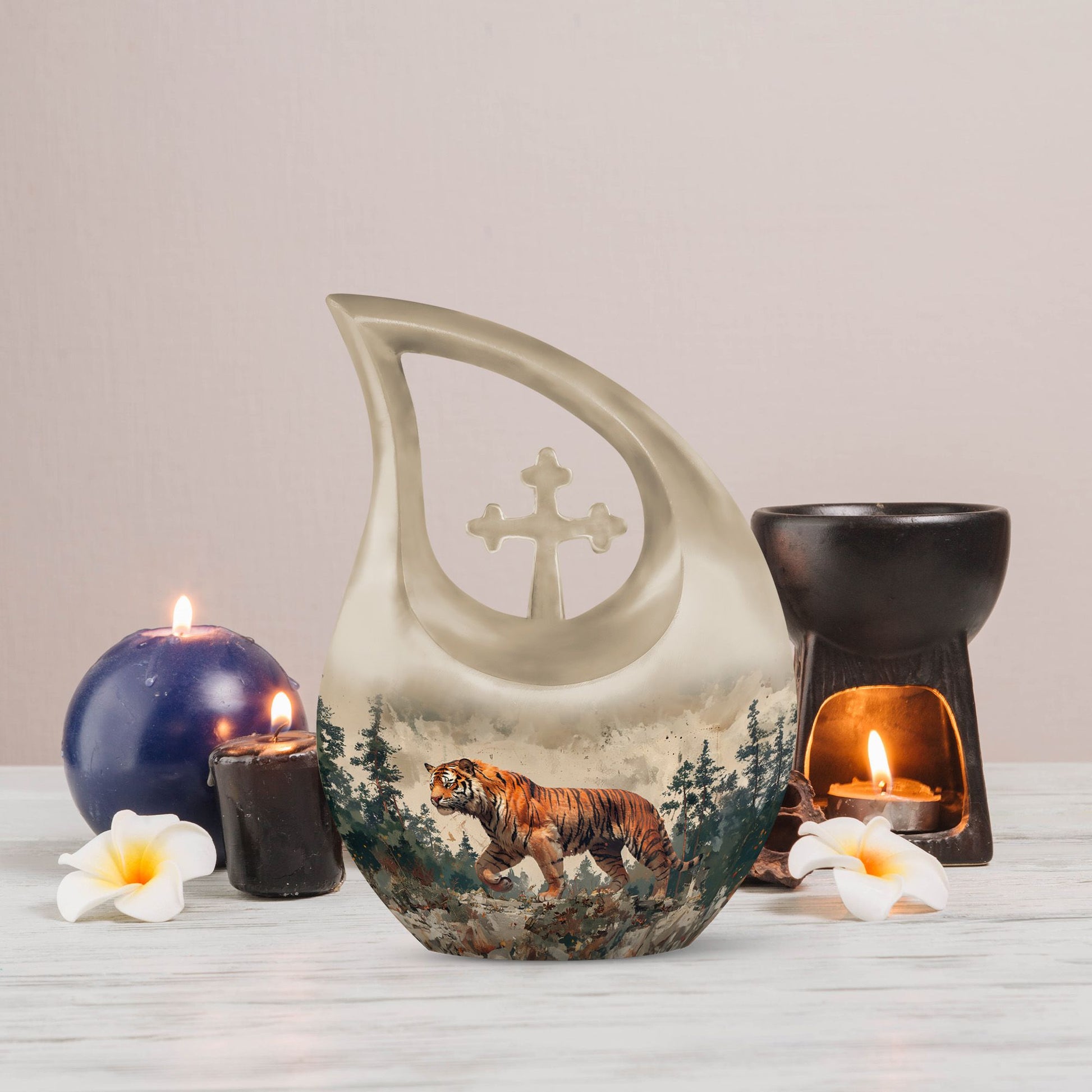 Tiger Urns For Ashes - Funeral Urns For Adult Ashes